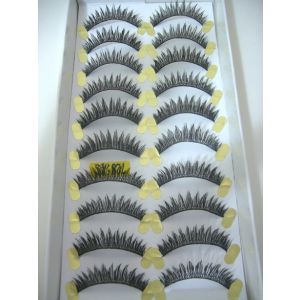 Jaymay Handmade False Eyelashes #728 Extra (10 pairs)