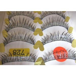 Jaymay Handmade False Glitter Eyelashes #728 (10 pairs)